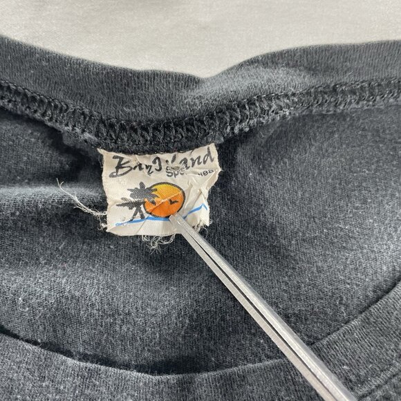 Metallica World Magnetic Tour Tee – Bay Island Sportswear – Black Graphic Shirt - Picture 7 of 11